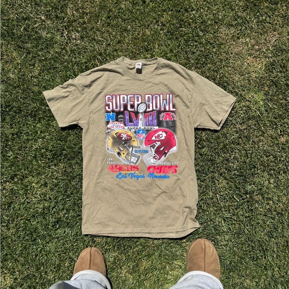 Super Bowl LVIII Graphic Tee NWOT - Picture 1 of 3